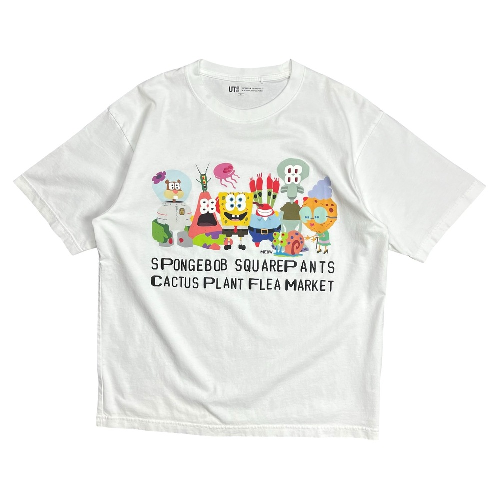 Cactus Plant Flea Market x Uniqlo SpongeBob SquarePants Graphic T-Shirt - M